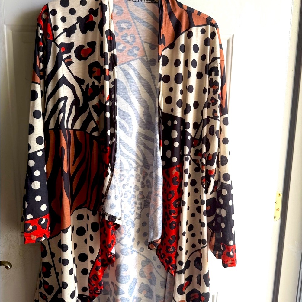 Stylish Animal Print Women's Jacket